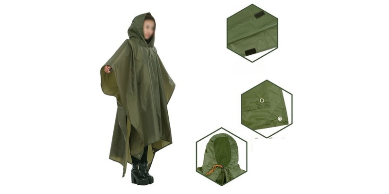 Gợi ý cách chọn size áo mưa choàng phù hợp với cơ thể