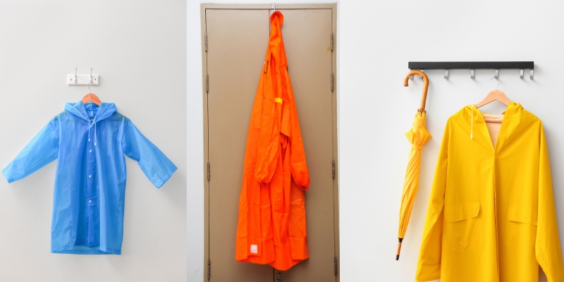 lưu ý khi sử dụng áo mưa 